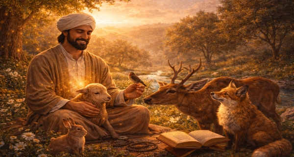 في ظلال نهج البلاغة ”وحسنت خليقته“