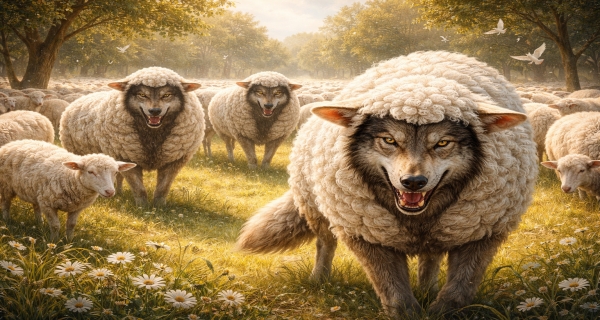 ذئاب بثياب الحملان