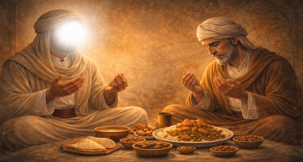 اجعل من تناول الطعام فرصة للعبادة