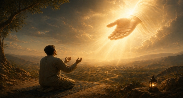 العلاقة بين الله تعالى والإنسان