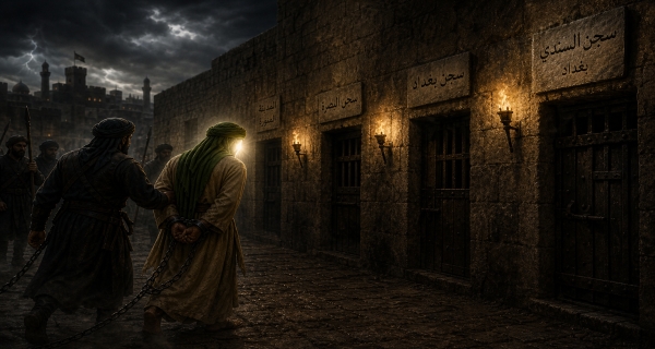 رحلة الإمام الكاظم (عليه السلام) بين سجون الظلمة