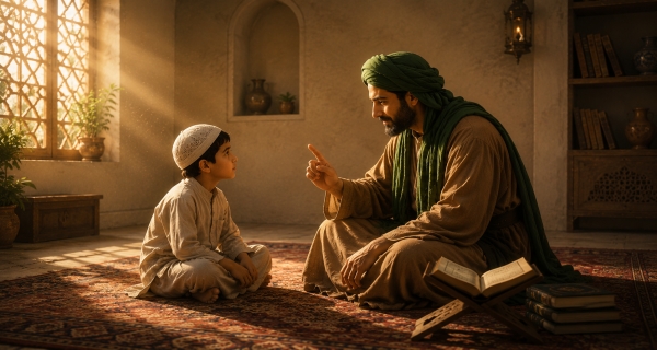 في ظلال نهج البلاغة ”وحق الولد على الوالد أن يحسن أدبه “