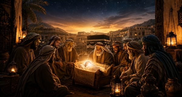 الشيخ علي المالكي   ــ  المولود المبارك