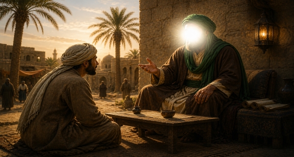 عن الرسولِ الأعظمِ محمّدٍ (صلى الله عليه وآله) أنَّهُ قال